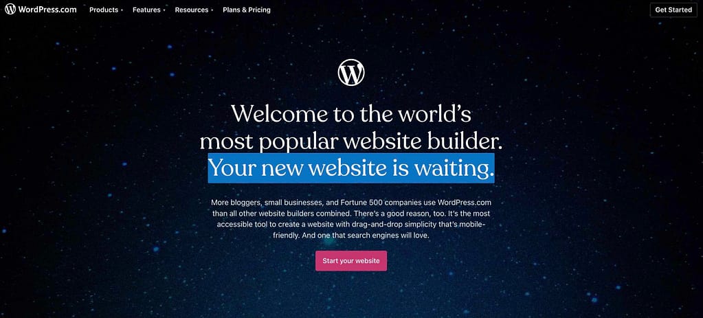 free website builder wordpress